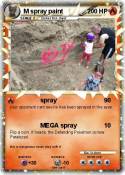 M spray paint