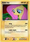 flutter shy