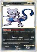 Undead mewtwo