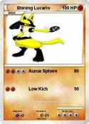 Shining Lucario Shining Lucario