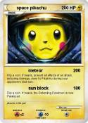space pikachu