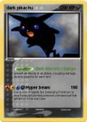 dark pikachu
