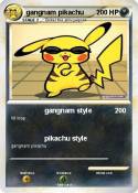 gangnam pikachu