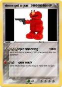 elmos got a gun