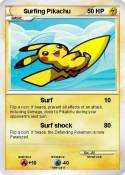Surfing Pikachu