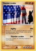 Thunder cookie