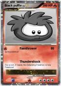 Black puffle