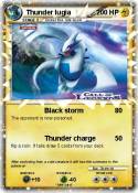 Thunder lugia