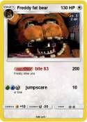 Freddy fat bear