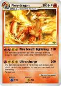 Fiery dragon Fiery dragon