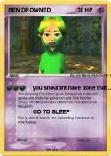 BEN DROWNED