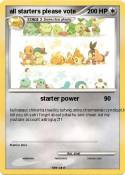 all starters