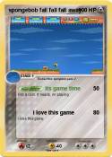 spongebob fall fall fall away spongebob fall