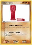 red wii remote