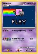 Neon Cat