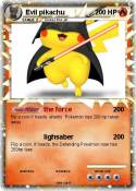 Evil pikachu