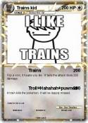 Trains kid