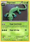 Huge lizard
