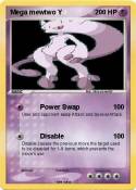 Mega mewtwo Y