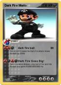Dark Fire Mario