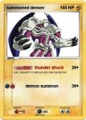 summoned demon