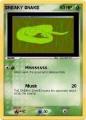 SNEAKY SNAKE