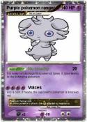 Purple pokemon