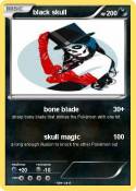 black skull