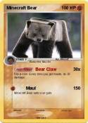 Minecraft Bear