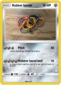 Rubber bands