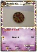 pizza clock lol