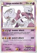 mega mewtwo EX