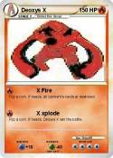 Deoxys X