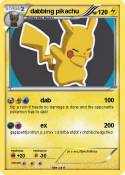 dabbing pikachu