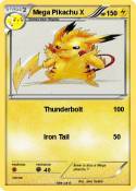 Mega Pikachu X