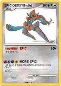 EPIC DEOXYS