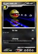 3D pac man