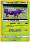 Milky way cow