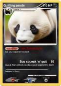 Quitting panda