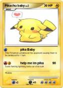 Pikachu baby