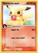 Pikachu has