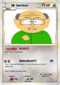 Mr Garrison