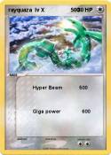 rayquaza lv X