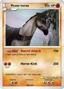 Pirate horse