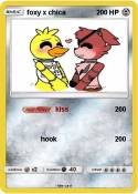 foxy x chica