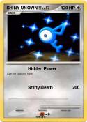 SHINY UNOWN!!!