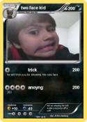 two face kid