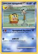 cave man spongebob cave man