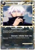 Unsealed Gojo