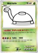 Mine turtle